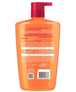 Dầu gội Loreal Elvital Dream Length phục hồi tóc hư tổn, 1 lít