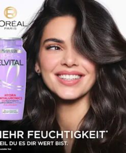 Dầu gội Loreal Elvital Hydra Hyaluronic cấp ẩm cho tóc khô, 1 lít