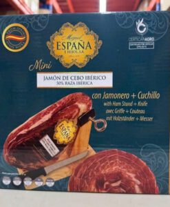 Đùi heo đen muối Espana Mini Jamon De Cebo Iberico Tây Ban Nha, 1 kg