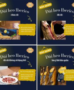 Đùi heo muối Espana Mini Jamon Curado, 1 kg