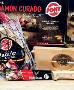 Đùi heo muối Mini Pont Jamon Curado, 1 kg