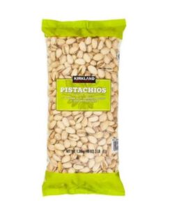 Hạt dẻ cười KIRKLAND Signature Pistachios rang muối, 1,36kg