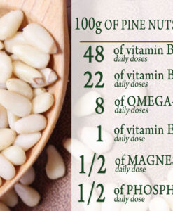 Hạt thông Siberian Pinenuts Savana Orchards, 300g {Mỹ}