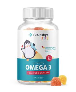 Kẹo dẻo Omega-3 FutuNatura Omega-3 Gummies Kids cho trẻ em, 60 viên