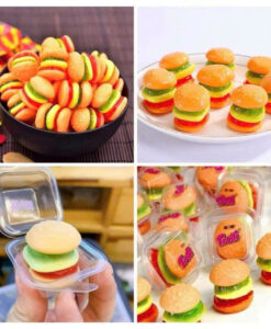Kẹo dẻo Trolli Burger Minis, 600g