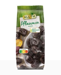 Mận sấy KLUTH Pflaumen Entsteint tách hạt, 500g