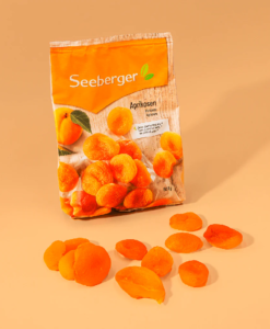 Mơ sấy Seeberger Aprikosen không hạt, 500g