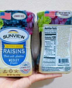 Nho khô Sunview Raisins Medley Grapes, 425g {Mỹ}
