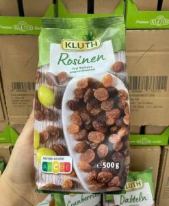 Nho vàng sấy KLUTH Rosinen Typ Sultana, 500g
