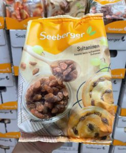 Nho vàng sấy Seeberger Sultaninen, 500g