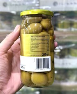 Oliu xanh Iliada Grüne Oliven, 370g