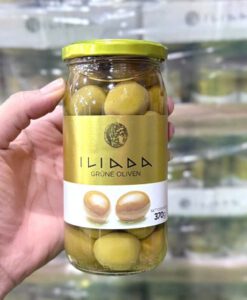 Oliu xanh Iliada Grüne Oliven, 370g