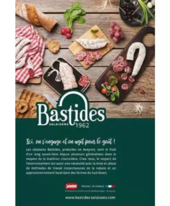 Set Salami Bastides 1962 Saucissons Box mix 4 vị, 320g