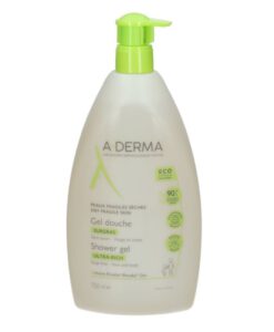 Sữa tắm ADERMA Gel douche Hydra Protecteur dưỡng ẩm, giảm mụn, 750ml