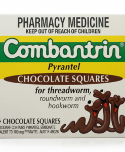 Thuốc tẩy giun Combantrin Chocolate Squares, 24 viên
