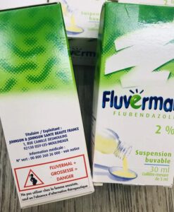 Thuốc tẩy giun Fluvermal Suspension Buvable dạng siro, 30ml