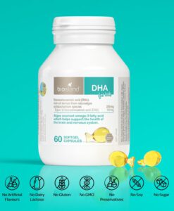 Viên uống Bio Island DHA For Kids cho trẻ em, 60 viên