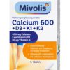 Viên uống Mivolis Calcium 600 + Vitamin D3 + K1 + K2, 30 viên