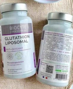 Viên uống trắng da BIOCYTE Glutathion Liposomal, 30 viên