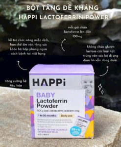 Bột dinh dưỡng HAPPI Baby Lactoferrin Powder, 28 x 1g