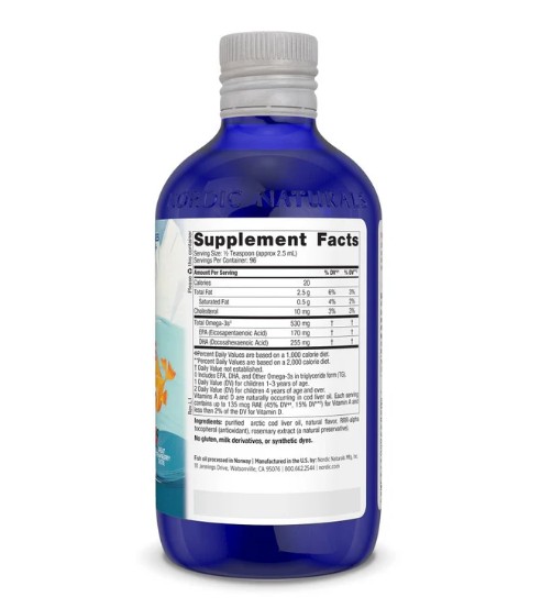 Nordic Naturals Children's DHA bổ sung DHA cho trẻ em, 237ml Nordic Naturals Children's DHA bổ sung DHA cho trẻ em, 237ml