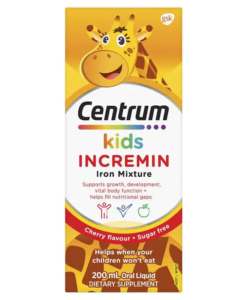 Siro Centrum Kids Incremin Iron Mixture bổ sung dinh dưỡng cho trẻ biếng ăn, 200ml