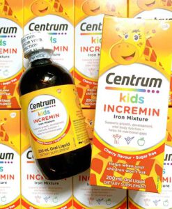 Siro Centrum Kids Incremin Iron Mixture bổ sung dinh dưỡng cho trẻ biếng ăn, 200ml