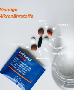 Tăng đề kháng Orthomol Immun Tabletten/Kapseln dạng viên, 30 gói