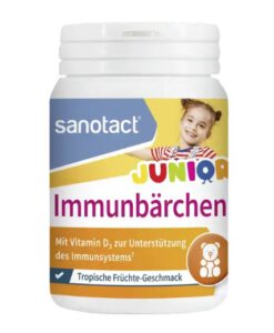 Tăng đề kháng Sanotact Junior Immunbärchen cho trẻ em, 60 viên