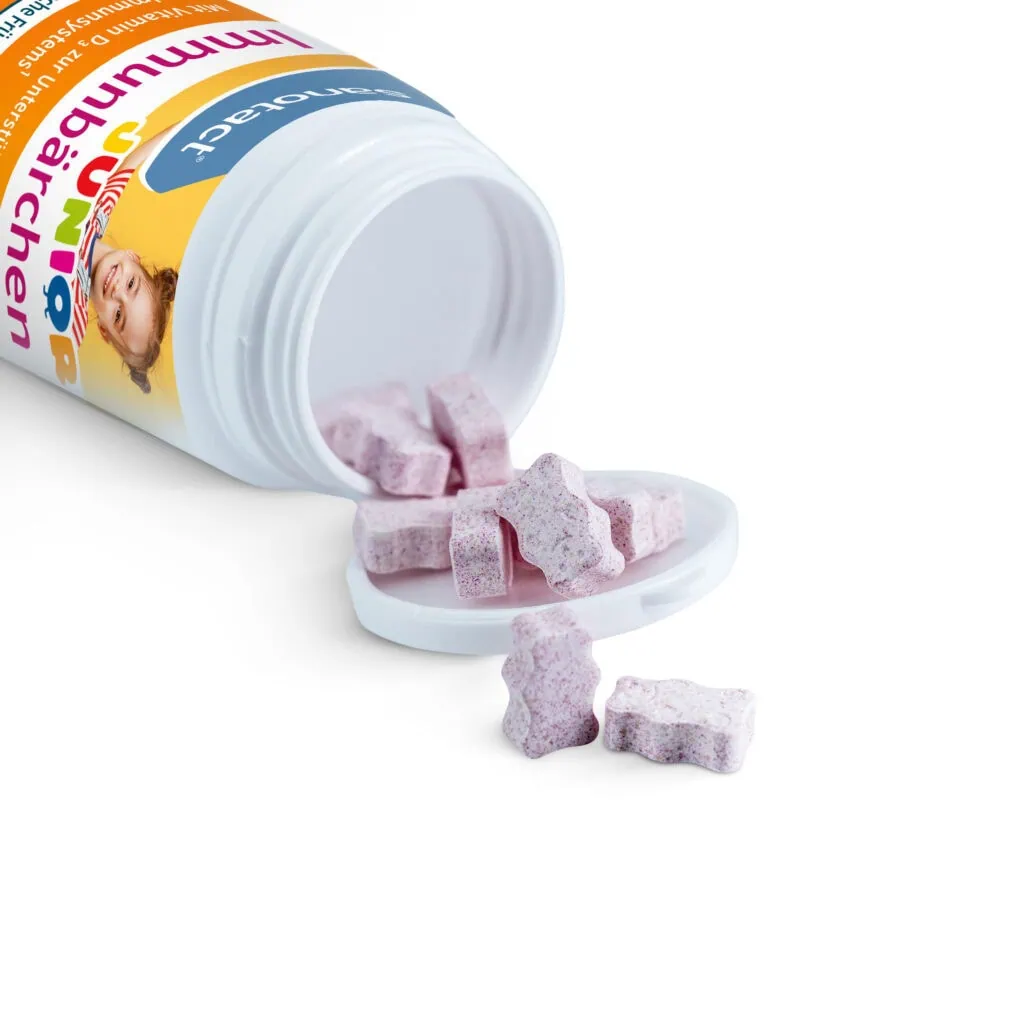 Tăng đề kháng Sanotact Junior Immunbärchen cho trẻ em, 60 viên Tăng đề kháng Sanotact Junior Immunbärchen cho trẻ em, 60 viên