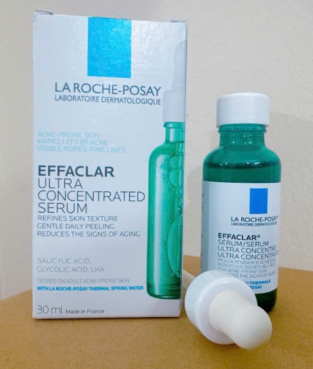 Tinh chất La Roche-Posay Effaclar Ultra Concentrated Serum trị mụn, giảm thâm, thu nhỏ lỗ chân lông, 30ml Tinh chất La Roche-Posay Effaclar Ultra Concentrated Serum trị mụn, giảm thâm, thu nhỏ lỗ chân lông, 30ml