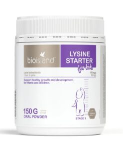 Bột Bio Island Lysine Starter For Kids tăng chiều cao cho trẻ em dưới 6 tuổi, 150g