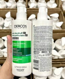 Dầu gội trị gàu Vichy Dercos Anti-Dandruff cho tóc thường đến tóc dầu, 390ml