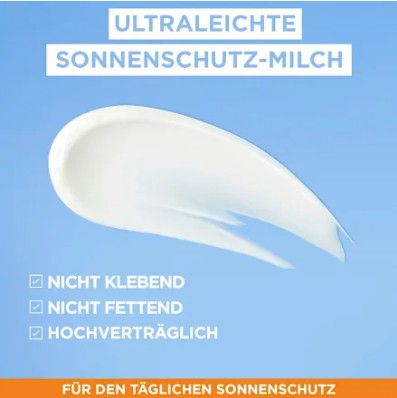 Kem chống nắng Garnier Ambre Solaire Sensitive Expert+ Sonnenmilch LFS 50+, 175ml Kem chống nắng Garnier Ambre Solaire Sensitive Expert+ Sonnenmilch LFS 50+, 175ml