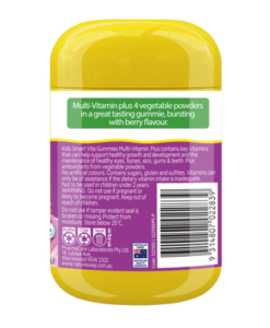 Kẹo dẻo Nature's Way Kids Smart Vita Gummies Multi-Vitamin Plus cho trẻ em từ 2 tuổi, 60 viên
