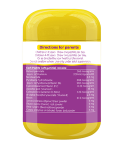 Kẹo dẻo Nature's Way Kids Smart Vita Gummies Multi-Vitamin Plus cho trẻ em từ 2 tuổi, 60 viên