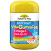 Kẹo dẻo Nature's Way Kids Smart Vita Gummies Omega-3 DHA Fish Oil cho trẻ em từ 2 tuổi, 60 viên