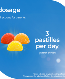 Kẹo dẻo Nature's Way Kids Smart Vita Gummies Omega-3 DHA Fish Oil cho trẻ em từ 2 tuổi, 60 viên