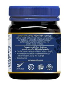 Mật ong Manuka Health New Zealand MGO 115+, 250g