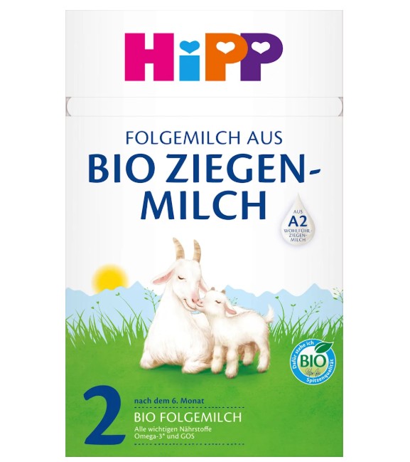 Sữa Hipp Bio Ziegenmilch Folgemilch số 2 cho bé từ 6-10 tháng tuổi, 400g Sữa Hipp Bio Ziegenmilch Folgemilch số 2 cho bé từ 6-10 tháng tuổi, 400g