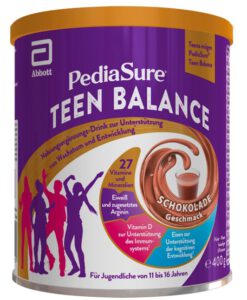Sữa PediaSure Teen Balance Schoko vị socola cho thanh thiếu niên từ 11-16 tuổi, 400g