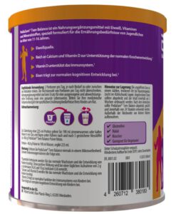 Sữa PediaSure Teen Balance Vanille vị vani cho thanh thiếu niên từ 11-16 tuổi, 400g