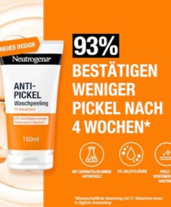 Sữa rửa mặt trị mụn Neutrogena Anti Pickel Waschpeeling, 150ml