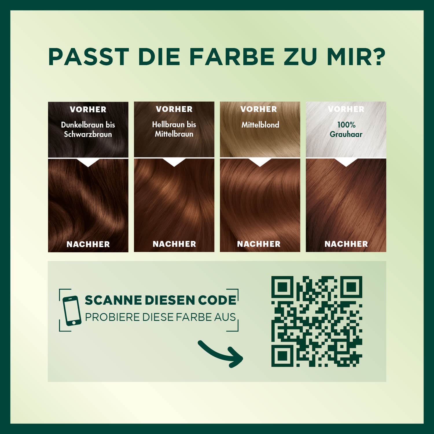 Thuốc nhuộm tóc Garnier Nutrisse 4.13 Leuchtendes Kastanienbraun - màu nâu hạt dẻ sáng, 1 bộ Thuốc nhuộm tóc Garnier Nutrisse 4.13 Leuchtendes Kastanienbraun - màu nâu hạt dẻ sáng, 1 bộ