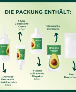 Thuốc nhuộm tóc Garnier Nutrisse 4.13 Leuchtendes Kastanienbraun - màu nâu hạt dẻ sáng, 1 bộ