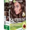 Thuốc nhuộm tóc Garnier Nutrisse 5.12 Kühles Hellbraun - màu nâu nhạt, 1 hộp