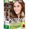Thuốc nhuộm tóc Garnier Nutrisse 6 Karamell Dunkelblond - màu vàng sẫm caramel, 1 hộp