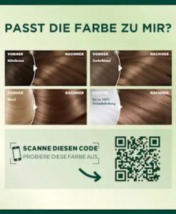 Thuốc nhuộm tóc Garnier Nutrisse 6 Karamell Dunkelblond - màu vàng sẫm caramel, 1 hộp