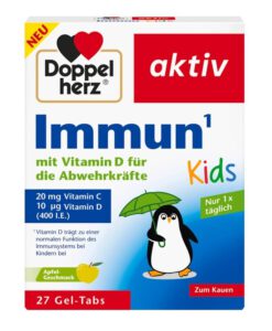 Viên nhai Doppelherz Immun Kids tăng đề kháng cho trẻ em, 27 viên