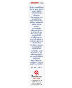 Viên nhai Doppelherz Immun Kids tăng đề kháng cho trẻ em, 27 viên